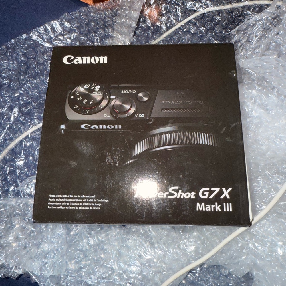 Canon PowerShot G7 X Mark III - Black